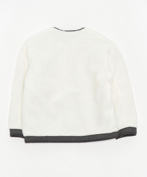 Ritzy（リッツィー）の「リバーシブルキルトジャケット（ノーカラージャケット・メンズ・カーキ/ベージュ/ブラック・X-LARGE/LARGE/MEDIUM）」の12枚目の写真