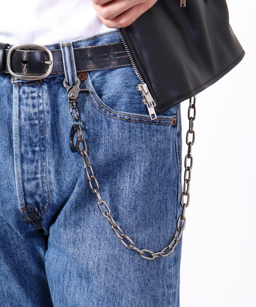 FUNALIVE(ファンアライブ)の「JON ウォレットチェーン 鉄素材 韓国製(ウォレットチェーン・メンズ・ブラック/シルバー/ゴールド/ブラック系その他/シルバー系その他/ゴールド系その他/ブラック系その他2/シルバー系その他2/ゴールド系その他2/シルバー系その他3/ブラック系その他3/ゴールド系その他3・FREE)」の5枚目の写真