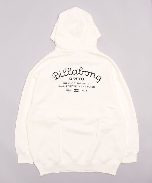 BILLABONG/ビラボンビッグシルエット/オーバーサイズ/無地バックプリントパーカーBC014-019