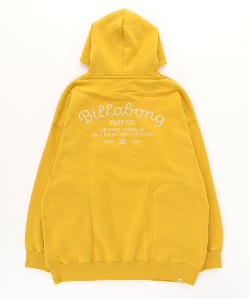 BILLABONG/ビラボンビッグシルエット/オーバーサイズ/無地バックプリントパーカーBC014-019
