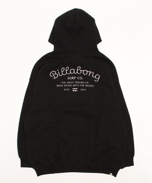 BILLABONG/ビラボンビッグシルエット/オーバーサイズ/無地バックプリントパーカーBC014-019
