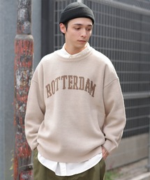 WEGO/カレッジロゴBIGセーター