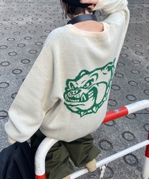 WEGO | WEGO/カレッジロゴBIGセーター(ニット/セーター)