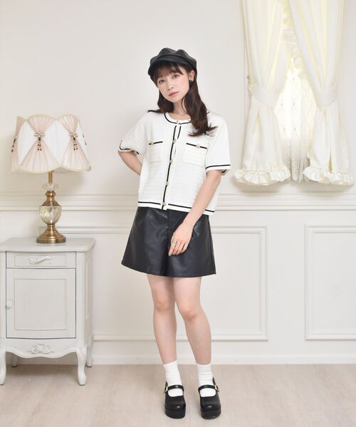 ems excite(エムズエキサイト)の「レザーSPT(その他パンツ・レディース・ブラック/ブラウン/オレンジ/ナチュラル・FREE)」の14枚目の写真