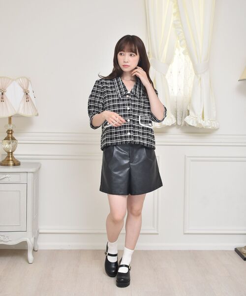 ems excite(エムズエキサイト)の「レザーSPT(その他パンツ・レディース・ブラック/ブラウン/オレンジ/ナチュラル・FREE)」の18枚目の写真