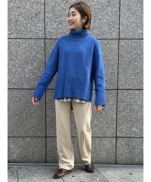 GAP（ギャップ）の「オーバーサイズ タートルネックセーター（ニット/セーター・レディース・ホワイト/ブラック/ネイビー/ブルー/グリーン/その他・S/M/L/XL/XS/XXS）」の17枚目の写真