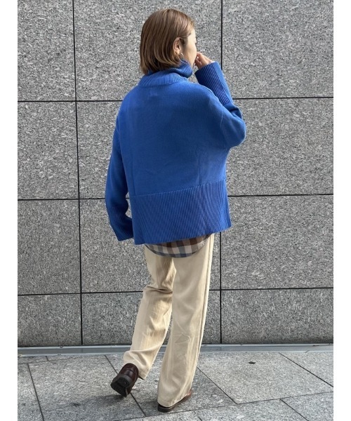 GAP（ギャップ）の「オーバーサイズ タートルネックセーター（ニット/セーター・レディース・ホワイト/ブラック/ネイビー/ブルー/グリーン/その他・S/M/L/XL/XS/XXS）」の19枚目の写真