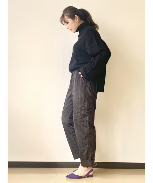 GAP（ギャップ）の「オーバーサイズ タートルネックセーター（ニット/セーター・レディース・ホワイト/ブラック/ネイビー/ブルー/グリーン/その他・S/M/L/XL/XS/XXS）」の21枚目の写真