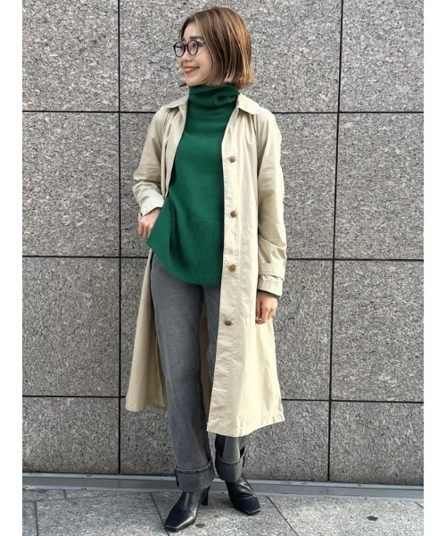 GAP（ギャップ）の「オーバーサイズ タートルネックセーター（ニット/セーター・レディース・ホワイト/ブラック/ネイビー/ブルー/グリーン/その他・S/M/L/XL/XS/XXS）」の22枚目の写真