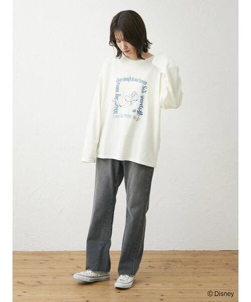 Disney(ディズニー)の「リトル・マーメイド/ロゴT(Tシャツ/カットソー・レディース・パープル/レッド/ブルー・FREE)」の13枚目の写真