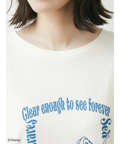 Disney(ディズニー)の「リトル・マーメイド/ロゴT(Tシャツ/カットソー・レディース・パープル/レッド/ブルー・FREE)」の18枚目の写真