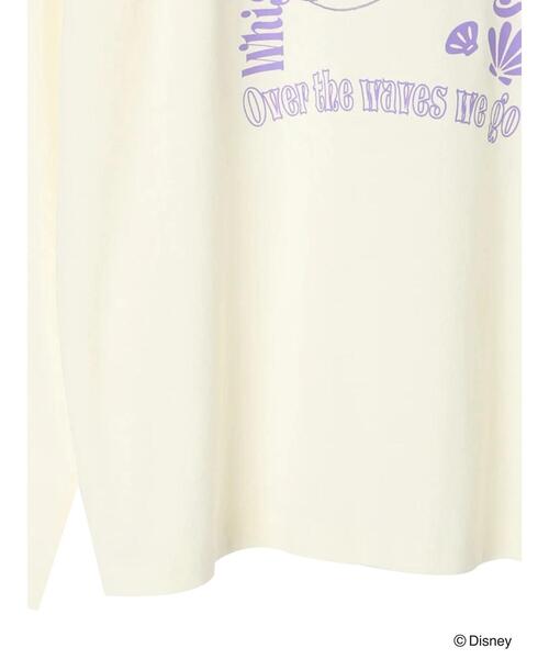 Disney(ディズニー)の「リトル・マーメイド/ロゴT(Tシャツ/カットソー・レディース・パープル/レッド/ブルー・FREE)」の21枚目の写真