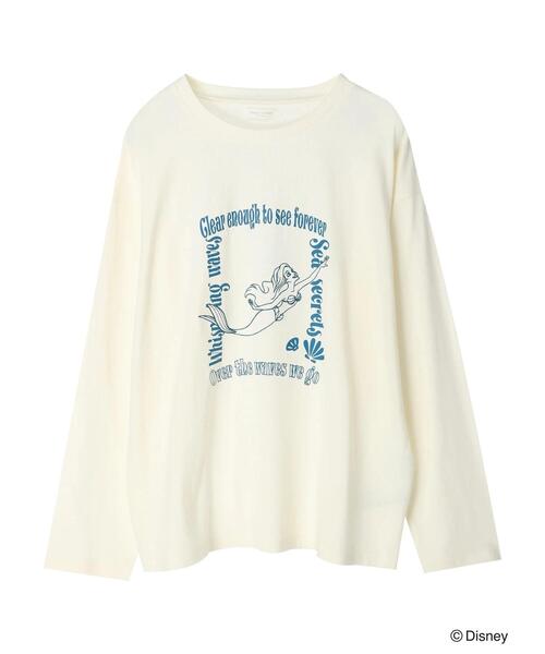 Disney(ディズニー)の「リトル・マーメイド/ロゴT(Tシャツ/カットソー・レディース・パープル/レッド/ブルー・FREE)」の12枚目の写真