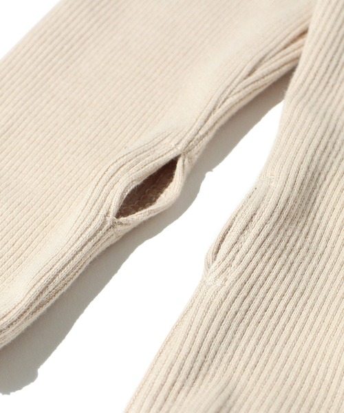 one way（ワンウェイ）の「アームウォーマー付きリブトップス（Tシャツ/カットソー・レディース・ブラック/ベージュ/ライトグリーン・FREE）」の17枚目の写真