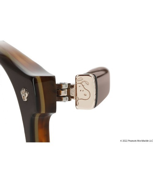 PEANUTS（ピーナッツ）の「ボストン型 めがね｜Zoff PEANUTS COLLECTION（メガネ・レディース・ブラック/ブラウン/ピンク・FREE）」の7枚目の写真