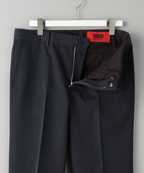 5525Gallery（ゴーゴーニーゴーギャラリー）の「【別注】 ＜5525gallery（5525ギャラリー）＞STRAIGHT PANTS/パンツ（スラックス・メンズ・ネイビー/ブラック・S/M/L）」の4枚目の写真