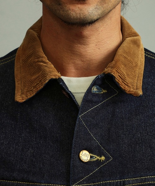 Lee（リー）の「Lee/リー AMERICAN RIDERS/アメリカンライダース     STORM RIDER 101LJ（デニムジャケット・メンズ・インディゴブルー・SMALL/MEDIUM/LARGE/X-LARGE）」の22枚目の写真