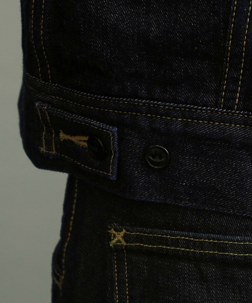 Lee（リー）の「Lee/リー AMERICAN RIDERS/アメリカンライダース     STORM RIDER 101LJ（デニムジャケット・メンズ・インディゴブルー・SMALL/MEDIUM/LARGE/X-LARGE）」の19枚目の写真