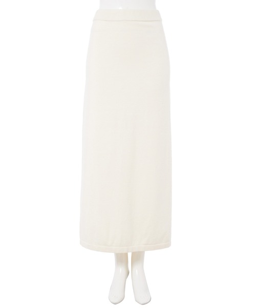 fifth（フィフス）の「【低身長向けサイズあり】ハイゲージニットタイトスカート（スカート・レディース・ブラック/アイボリー/ブルー・S/M）」の15枚目の写真