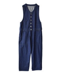 zootie（ズーティー）の「Vネック デニムオールインワン（サロペット