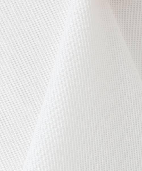 blurhms（ブラームス）の「【blurhms ROOTSTOCK】Rough Smooth Thermal Over-neck（Tシャツ/カットソー・メンズ・ブラウン/アイボリー/ホワイト系その他・2/3）」の5枚目の写真