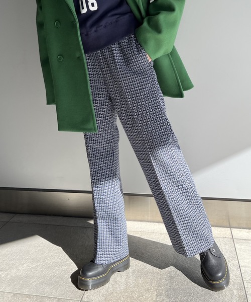 JOINT WORKS(ジョイントワークス)の「TWEED フレアパンツ(その他パンツ・レディース・ブルー系その他/レッド・SMALL/MEDIUM)」の1枚目の写真