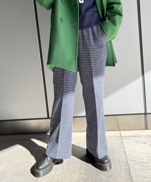 JOINT WORKS(ジョイントワークス)の「TWEED フレアパンツ(その他パンツ・レディース・ブルー系その他/レッド・SMALL/MEDIUM)」の6枚目の写真
