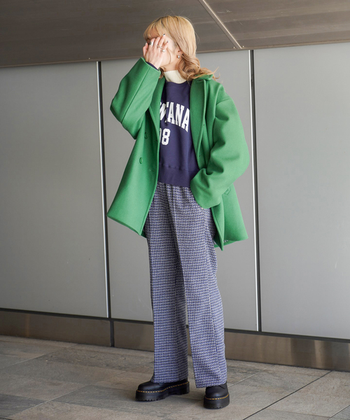 JOINT WORKS(ジョイントワークス)の「TWEED フレアパンツ(その他パンツ・レディース・ブルー系その他/レッド・SMALL/MEDIUM)」の3枚目の写真