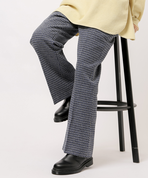 JOINT WORKS(ジョイントワークス)の「TWEED フレアパンツ(その他パンツ・レディース・ブルー系その他/レッド・SMALL/MEDIUM)」の12枚目の写真