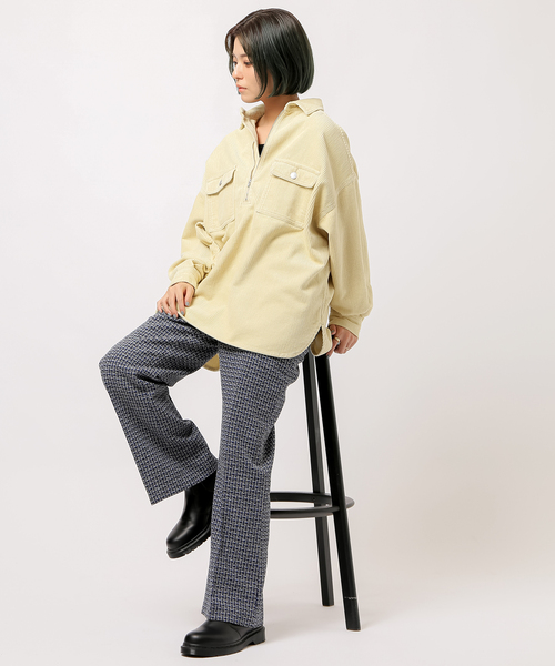 JOINT WORKS(ジョイントワークス)の「TWEED フレアパンツ(その他パンツ・レディース・ブルー系その他/レッド・SMALL/MEDIUM)」の21枚目の写真