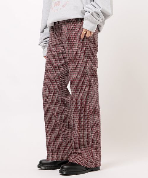 JOINT WORKS(ジョイントワークス)の「TWEED フレアパンツ(その他パンツ・レディース・ブルー系その他/レッド・SMALL/MEDIUM)」の7枚目の写真