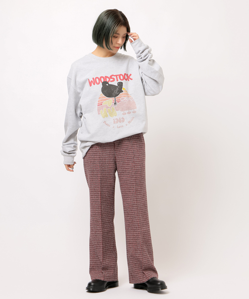 JOINT WORKS(ジョイントワークス)の「TWEED フレアパンツ(その他パンツ・レディース・ブルー系その他/レッド・SMALL/MEDIUM)」の13枚目の写真