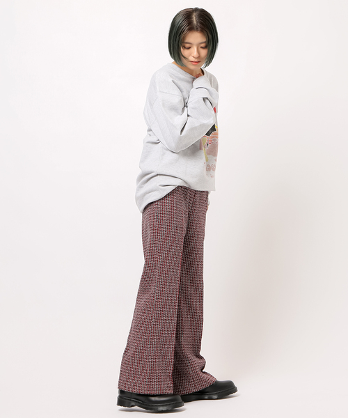 JOINT WORKS(ジョイントワークス)の「TWEED フレアパンツ(その他パンツ・レディース・ブルー系その他/レッド・SMALL/MEDIUM)」の16枚目の写真