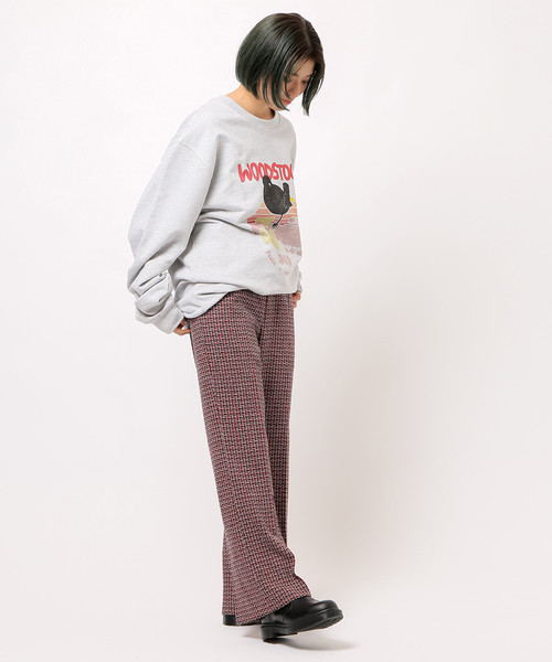 JOINT WORKS(ジョイントワークス)の「TWEED フレアパンツ(その他パンツ・レディース・ブルー系その他/レッド・SMALL/MEDIUM)」の22枚目の写真