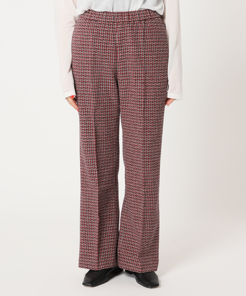JOINT WORKS(ジョイントワークス)の「TWEED フレアパンツ(その他パンツ・レディース・ブルー系その他/レッド・SMALL/MEDIUM)」の8枚目の写真