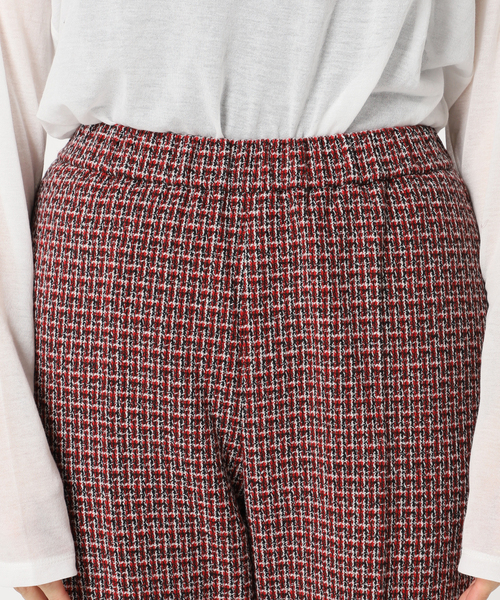 JOINT WORKS(ジョイントワークス)の「TWEED フレアパンツ(その他パンツ・レディース・ブルー系その他/レッド・SMALL/MEDIUM)」の20枚目の写真