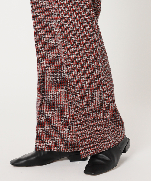 JOINT WORKS(ジョイントワークス)の「TWEED フレアパンツ(その他パンツ・レディース・ブルー系その他/レッド・SMALL/MEDIUM)」の17枚目の写真