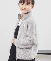 シャギーボアジップブルゾン