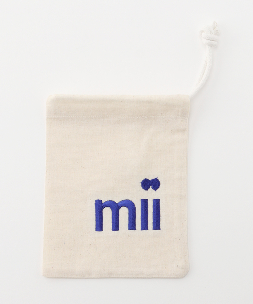 〔mii colletion〕ミーコレクションシルクスカーフ mii（ミー）の「【mii / ミイ】 ハンドスクリーンプリント