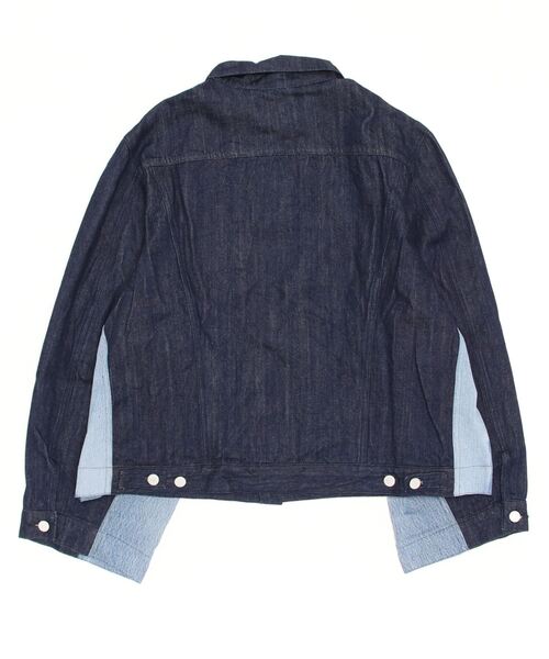 WEYEP(ウィエップ)の「WEYEP/別注 WIDE DENIM JACKET(デニムジャケット・メンズ・インディゴブルー・FREE)」の4枚目の写真