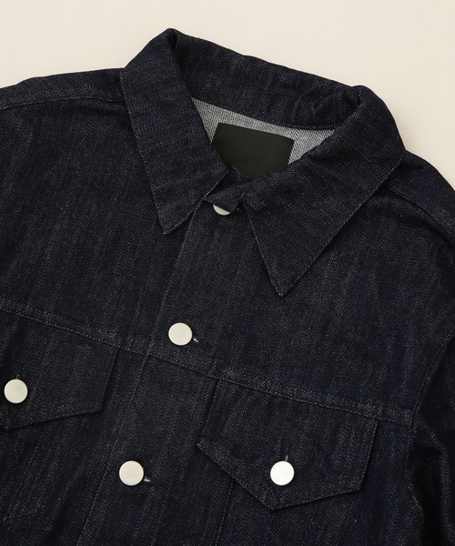 WEYEP(ウィエップ)の「WEYEP/別注 WIDE DENIM JACKET(デニムジャケット・メンズ・インディゴブルー・FREE)」の6枚目の写真