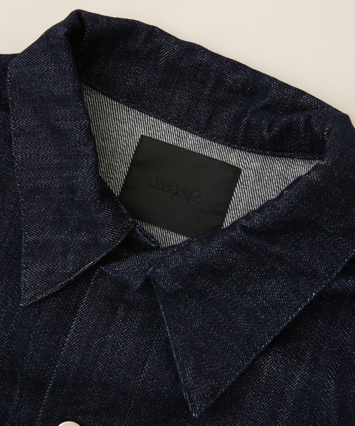 WEYEP(ウィエップ)の「WEYEP/別注 WIDE DENIM JACKET(デニムジャケット・メンズ・インディゴブルー・FREE)」の7枚目の写真