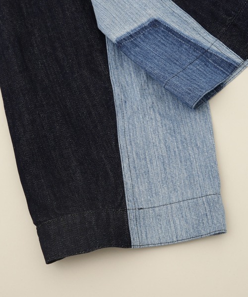 WEYEP(ウィエップ)の「WEYEP/別注 WIDE DENIM JACKET(デニムジャケット・メンズ・インディゴブルー・FREE)」の11枚目の写真