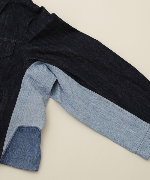 WEYEP(ウィエップ)の「WEYEP/別注 WIDE DENIM JACKET(デニムジャケット・メンズ・インディゴブルー・FREE)」の12枚目の写真