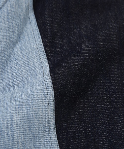 WEYEP(ウィエップ)の「WEYEP/別注 WIDE DENIM JACKET(デニムジャケット・メンズ・インディゴブルー・FREE)」の16枚目の写真