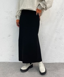 apres jour mignon | ニットナロースカート【ZOZOTOWN限定アイテム】(スカート)