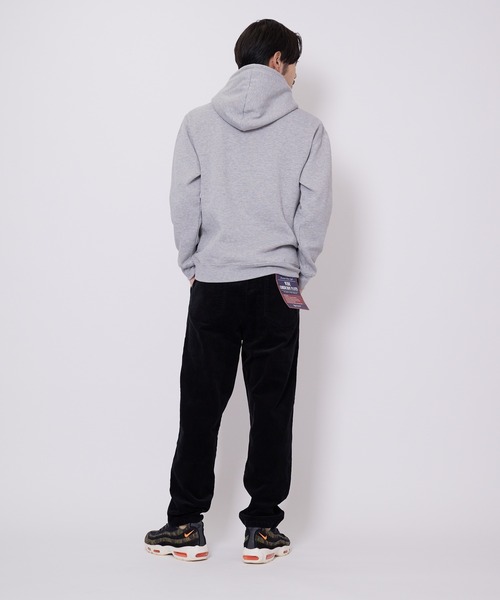 Blue Standard (ブルースタンダード)の「【BLUE STANDARD/ブルースタンダード】11oz 裏起毛 プルオーバーパーカー フーディー ビッグシルエット(パーカー・メンズ・ブラック/ダークグリーン/ネイビー/ホワイト/杢グレー・MEDIUM/LARGE/X-LARGE/SMALL)」の18枚目の写真