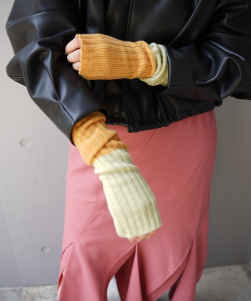 DROIT BELLO(ドロイトベロ)の「DROIT BELLO(ドロイトベロ) 4WAYアームウォーマー(アームカバー・レディース・ライトブルー/ライトグリーン・FREE)」の8枚目の写真