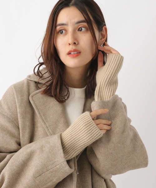 LEPSIM(レプシィム)の「2ピースセットニットグローブ 299605(手袋・レディース・グレー/ブラック/グリーン/ベージュ・ONE SIZE)」の20枚目の写真
