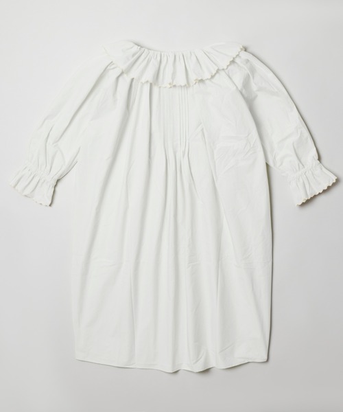 papier（パピエ）の「papier/パピエ/Carrie dress（ワンピース・レディース・ホワイト/ミント/ブラック・FREE）」の18枚目の写真